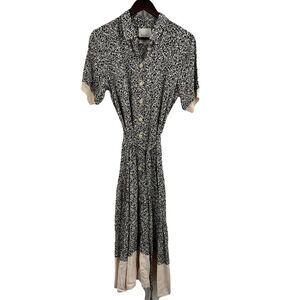 Part Two Floral Button Front Dress Size 36 /‎ US 8 New